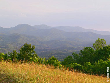 Mountains in Tellico Plains TN