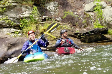Kayaking in Tellico Plains TN on Tellico River